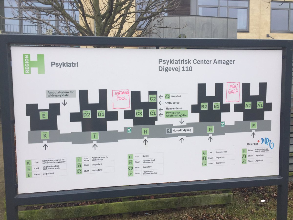 sunddebat's tweet photo. Forbedringsforslag fra patient/pårørende på PCAmager. Forkert tavle, men er det en mulighed @LineDuelund 😊 https://t.co/cJPLGv6vps