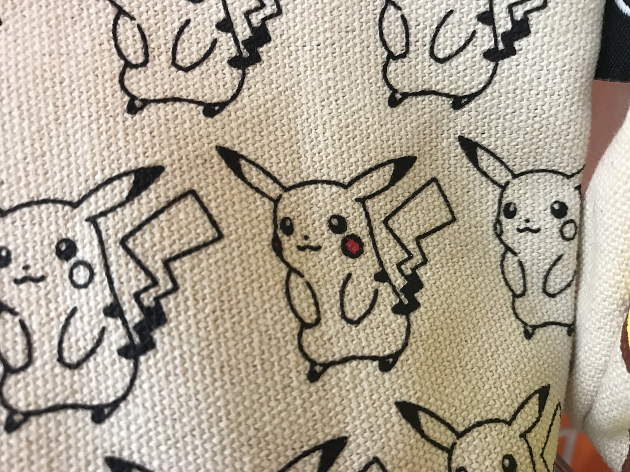 Carnival渋谷店 님의 트위터 先日 入荷したばかりのポケモングッズ ポーチは大人の方でも使いやすい白と黒のデザイン ピカチュウいっぱいの ポーチ なんと 一匹だけほっぺを赤くしたピカチュウが隠れてましたー カーニバル2号店にて発売チュウ