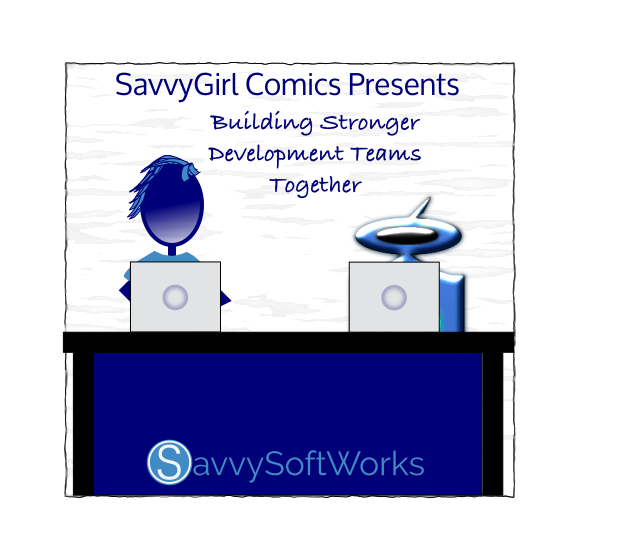 SavvyGirlComics's tweet photo. #SavvySoftWorks working with you to move your teams and your projects forward. @PaulSCoder @garyanewsome @MissShurie @6multipliedby7 https://t.co/MWBsNohsCt