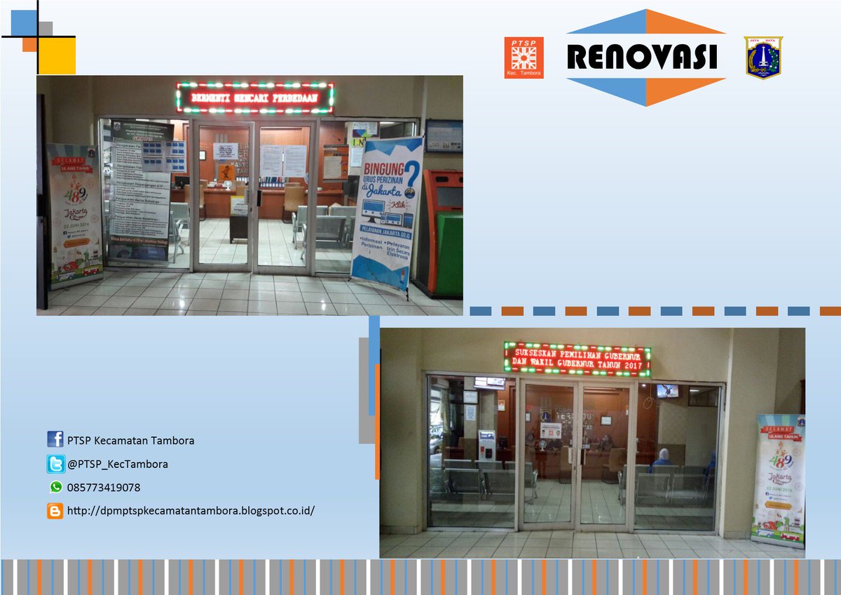 PTSP_KecTambora's tweet image. #MelayaniJakarta