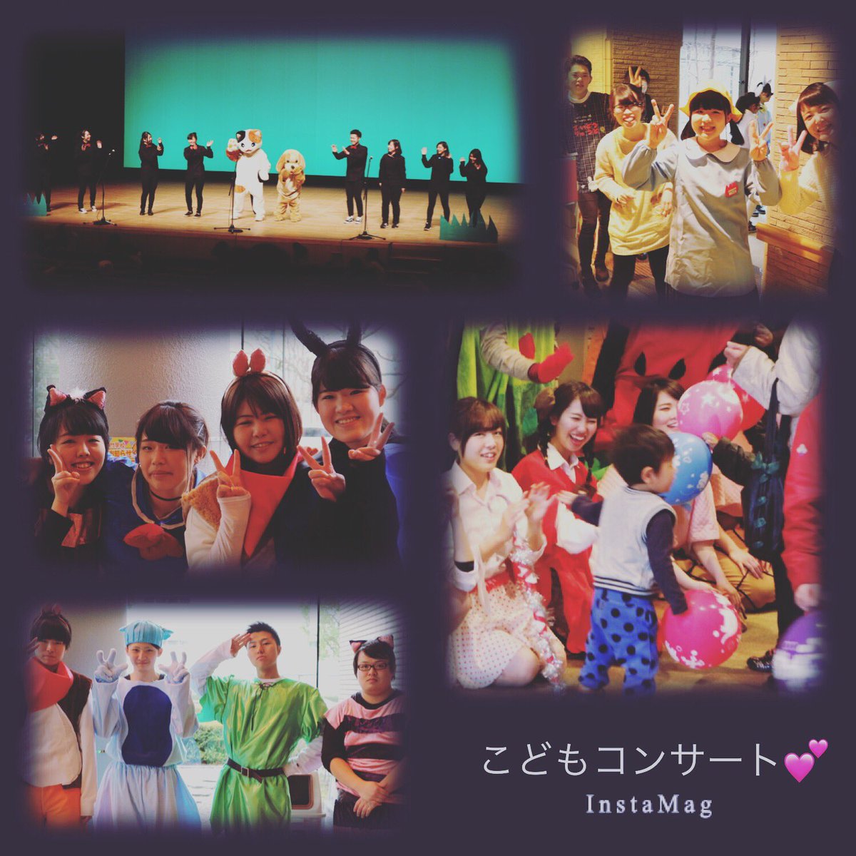 sendai_child's tweet photo. 昨日のこどもコンサートの余韻💕衣装も全部学生の手作りです‼️✨
今週土曜日はわくわくらんど❤️是非参加してね😊❤️
#さんこうこどもコンサート #仙台こども専門学校 #オープニング #KM2C #CO3B #お見送り #イズミティ21 #思い出 #卒業クラス https://t.co/9Q6tC0Y7rU
