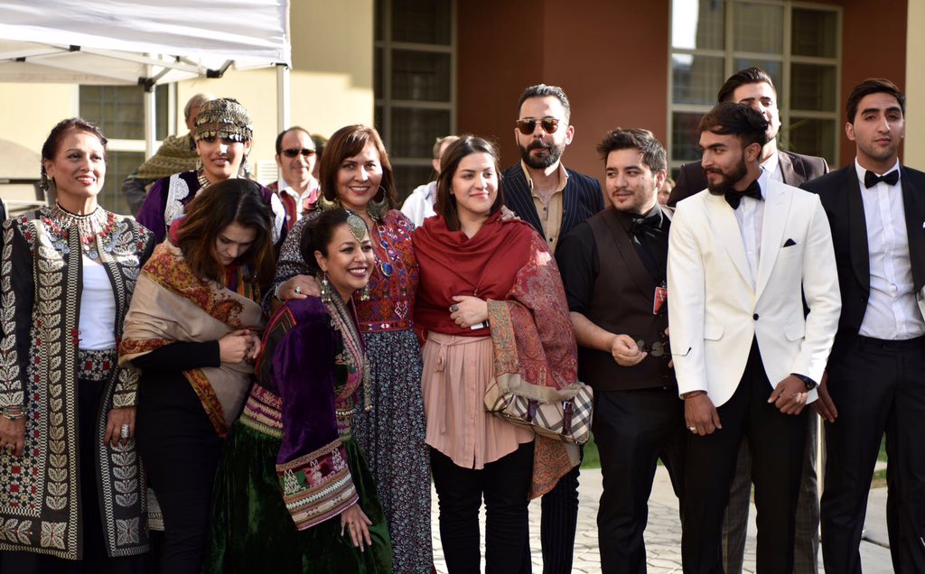 WardakKhalid's tweet photo. @LAMAN2015 fashion show in @USEmbassyKabul https://t.co/U7IUCccX7s