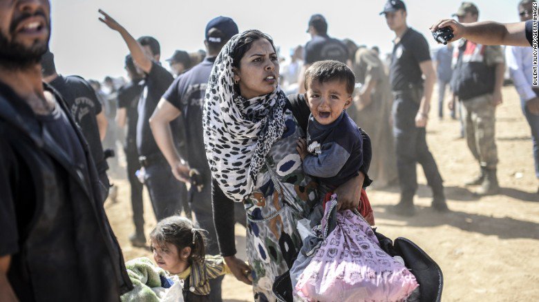 CNN's tweet photo. How does the United States screen refugees? The process takes an average of 18 to 24 months. Here's how it works: https://t.co/CH8eiVkOQD https://t.co/nSK7J3y38z