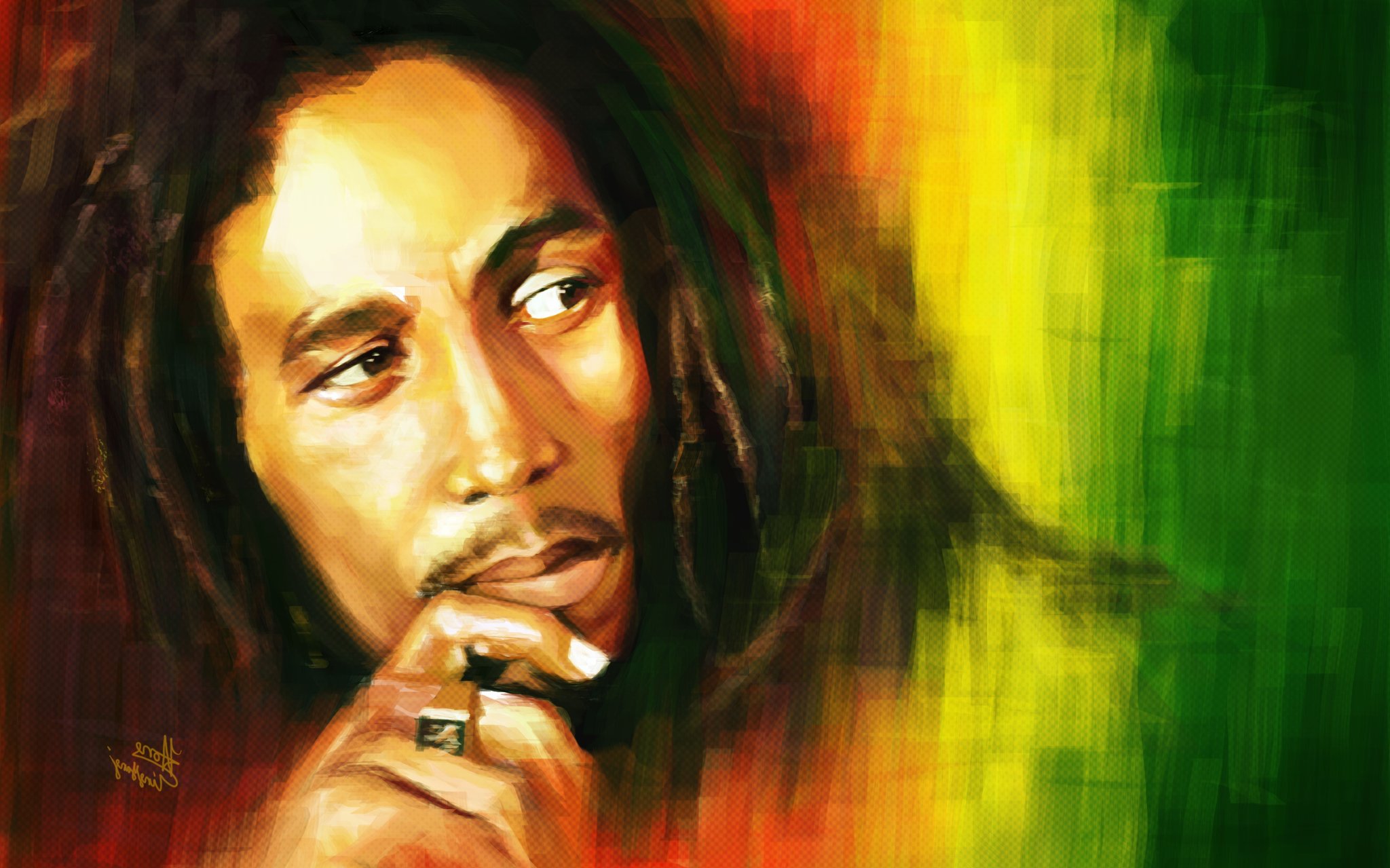 As it was in the beginning; One Love!
So shall it be in the end; One Heart!
Happy Birthday Bob Marley   
