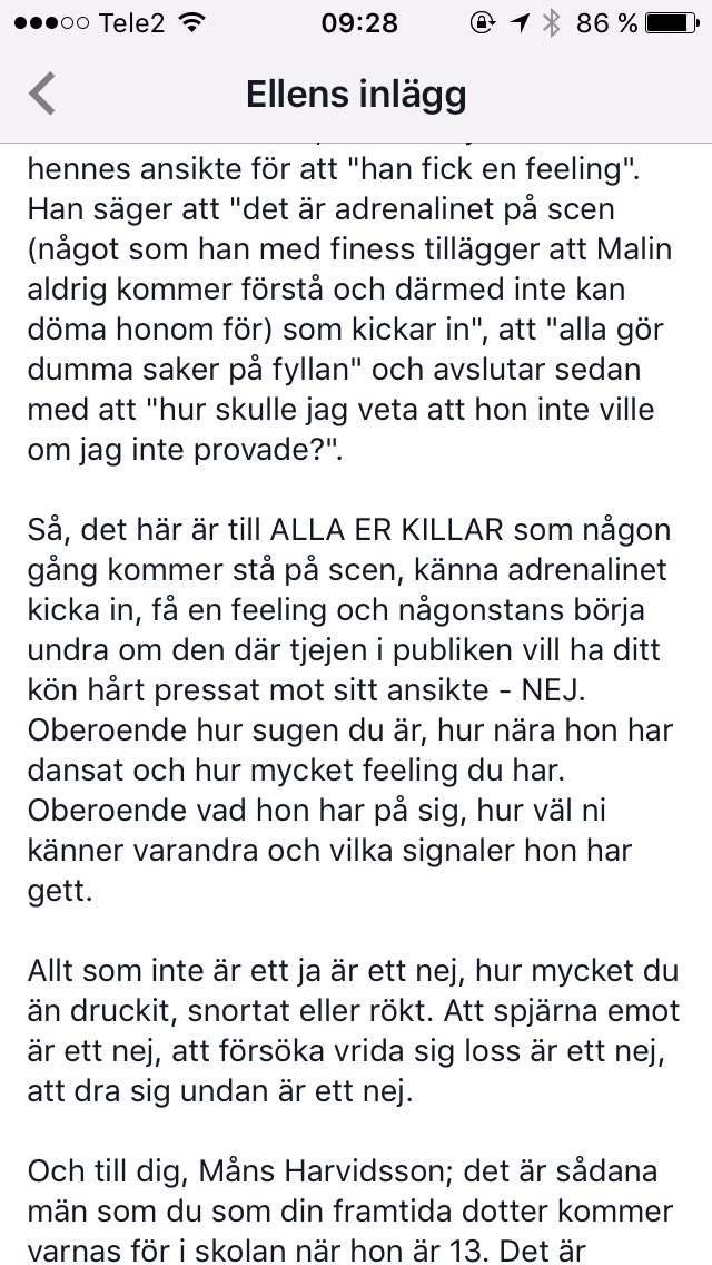 AHedenstedt's tweet photo. VARFÖR tror detta äckel att han har rätt att göra såhär? Helt JÄVLA sinnessjukt. https://t.co/8KW5ywF9t4