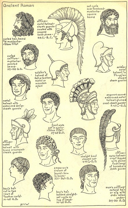Liam ÓMhaoldomhnaigh on Twitter VeraCausa9 Head attire amp hair styles  of ancient Greece amp Rome hattastic  Twitter