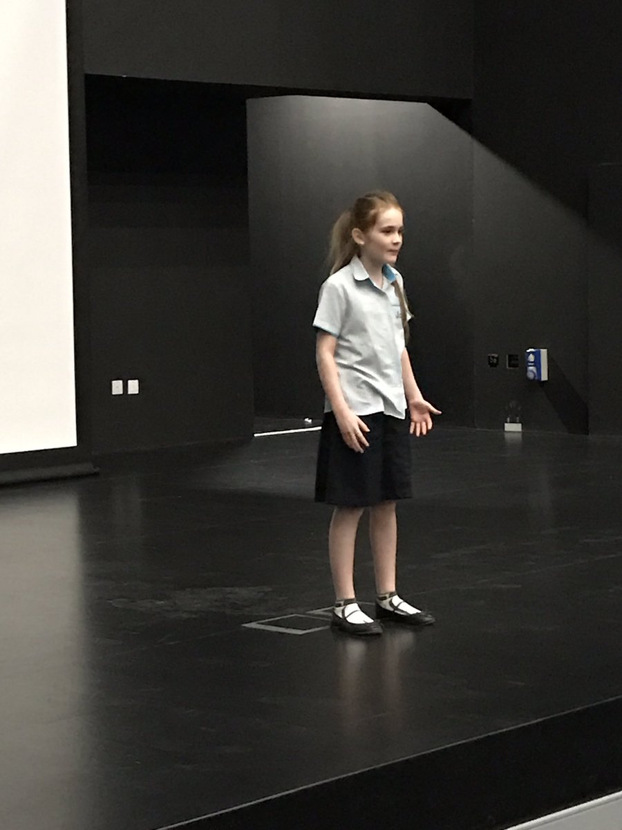 HTJASchool's tweet photo. Poetry recital in action for 3 of our Y6 students @jebelalischool @EmiratesLitFest https://t.co/yfz3w6Hu19