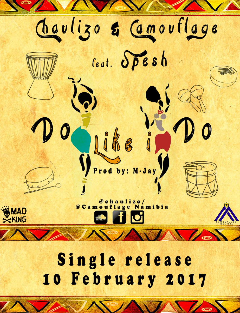 Chaulizo's tweet photo. ⚠Tell a friend to tell a friend⚠ 10th Feb we dropping a single🔥💯
#Dolikeido 
#Madking 
#camouflage 
#drumkick https://t.co/mhuBtA5FNI