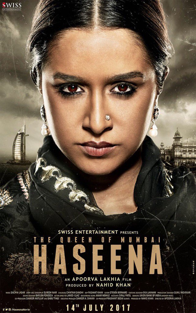 ShraddhaKNet's tweet photo. #Haseena Is trending At 3rd spot in trends!  ♥ 
Craze for Her intense look! ♥ https://t.co/8ZpLFMTo9O