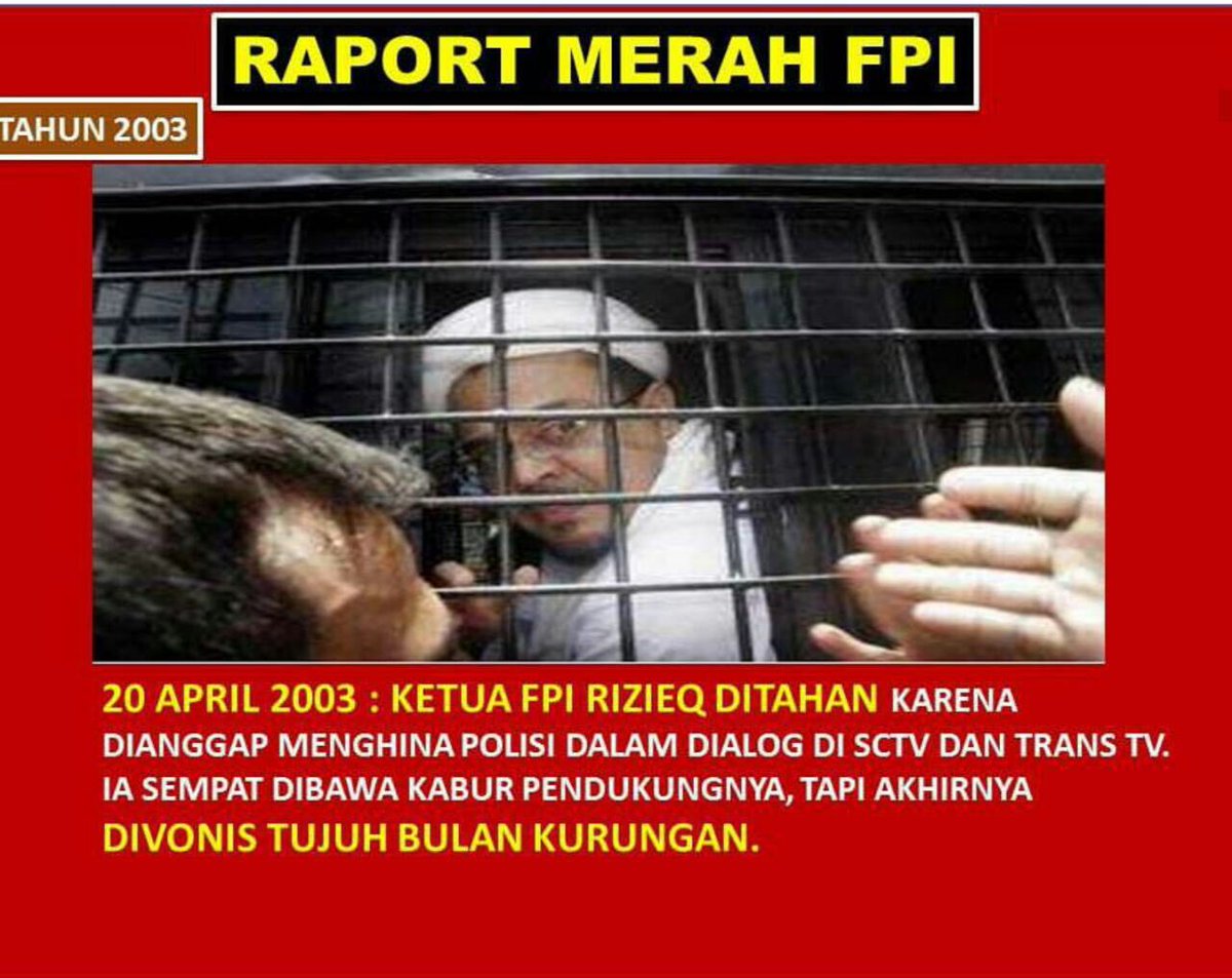 PakarLogika's tweet photo. Dosa2 rijik & fpi thdp NKRI jilid 2.. Kandangin! #KamiTidakTakutFPI #JemputPaksaRizieq #KandangkanRizieq #RizieqEnd #DeleteFPI #BaDjaMelaju https://t.co/C35xVXjw9p