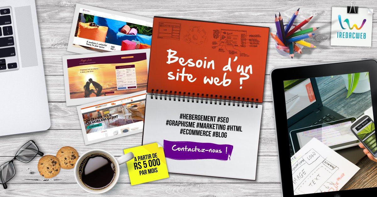 IRedacWeb's tweet image. Il vous faut un #siteweb « WOW! » Donnez-lui l’élégance et la visibilité qu’il mérite.📞 243 18 76 📧 contact@iredacweb.com