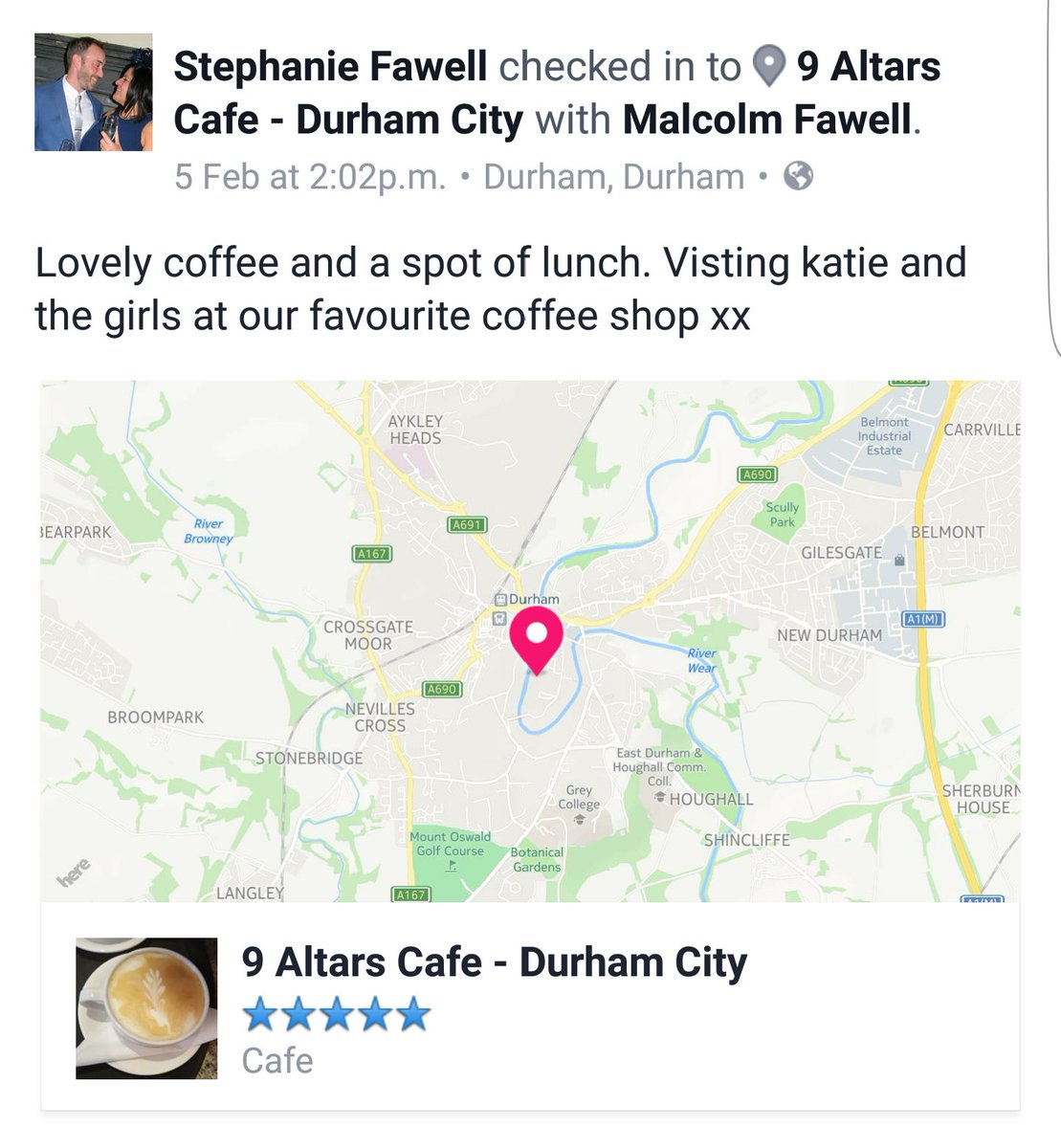 9AltarsCafe's tweet photo. Some of the lovely reviews we've had from the weekend...much appreciated https://t.co/YeSYXv6FVH