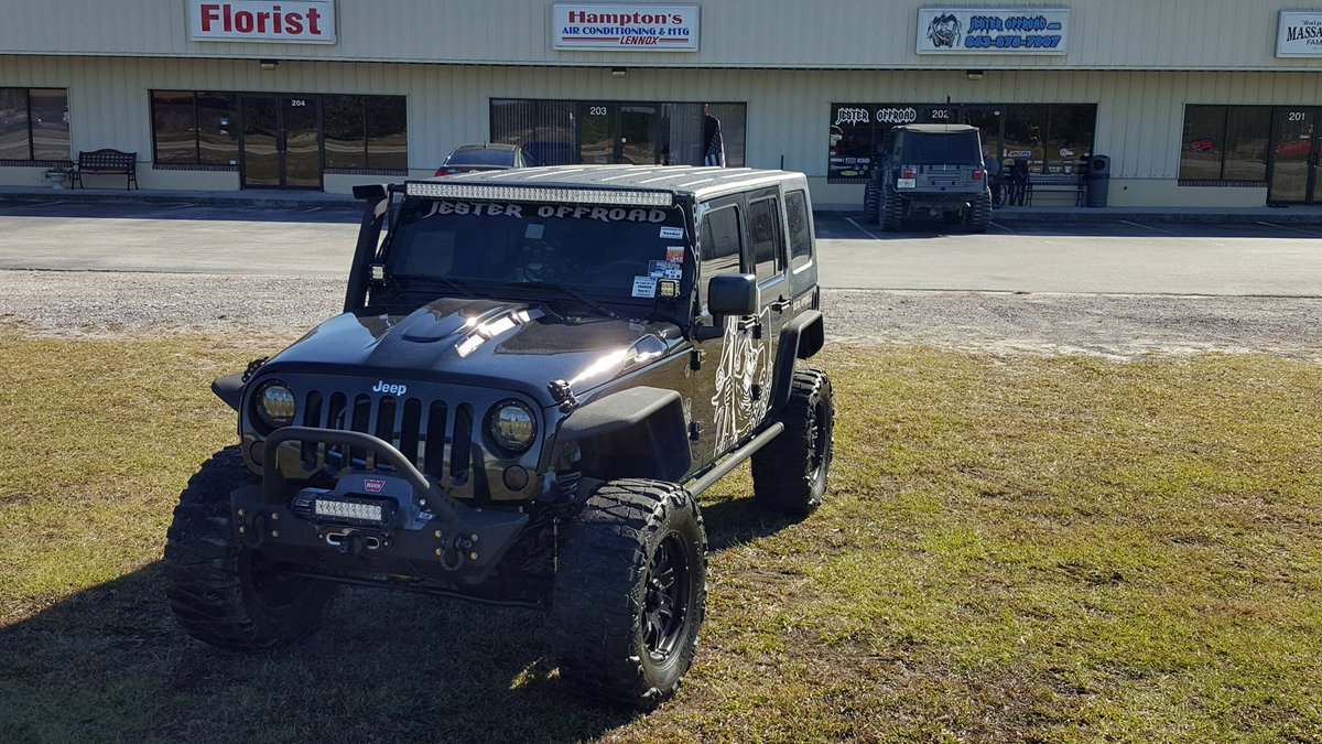 JesterOffroad's tweet image. "Brutus" our JOR Hemi powered JKU. We recently sold this Jeep to start another build and we will miss it but the fun is in the build.