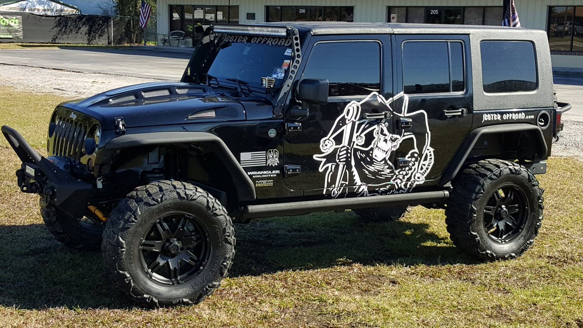 JesterOffroad's tweet image. "Brutus" our JOR Hemi powered JKU. We recently sold this Jeep to start another build and we will miss it but the fun is in the build.