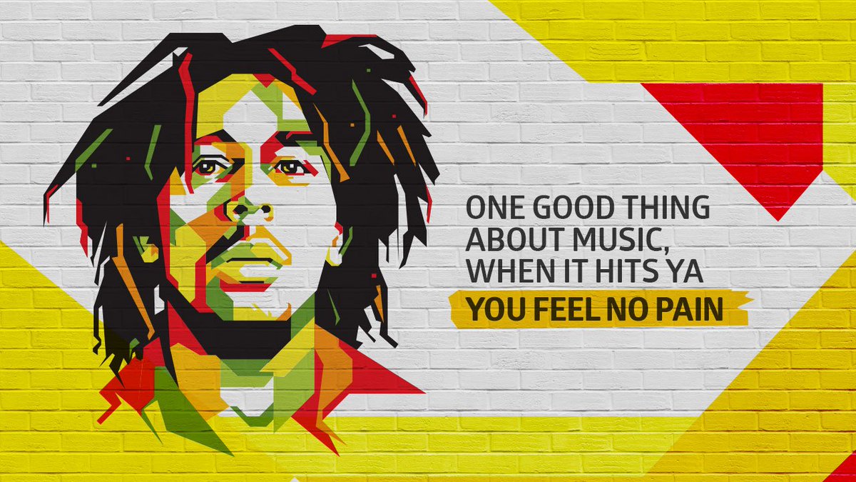 Happy birthday, Bob Marley, the Raja of Reggae, the prince of peace.