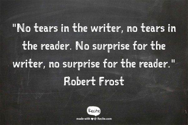 eReadsSA's tweet image. Wise words from Robert Frost. #mondaymotivation