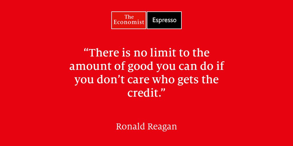 From The Economist Espresso: Quote of the day