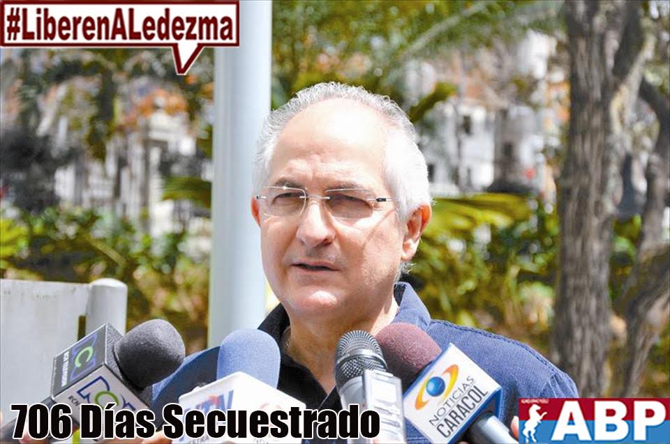 prensaABP's tweet photo. .@alcaldeledezma en su fe y lucha ardua por la libertad, no ha malgastado ni un minuto tras las rejas, ansias de democracia intactas https://t.co/TZTNBplY8H