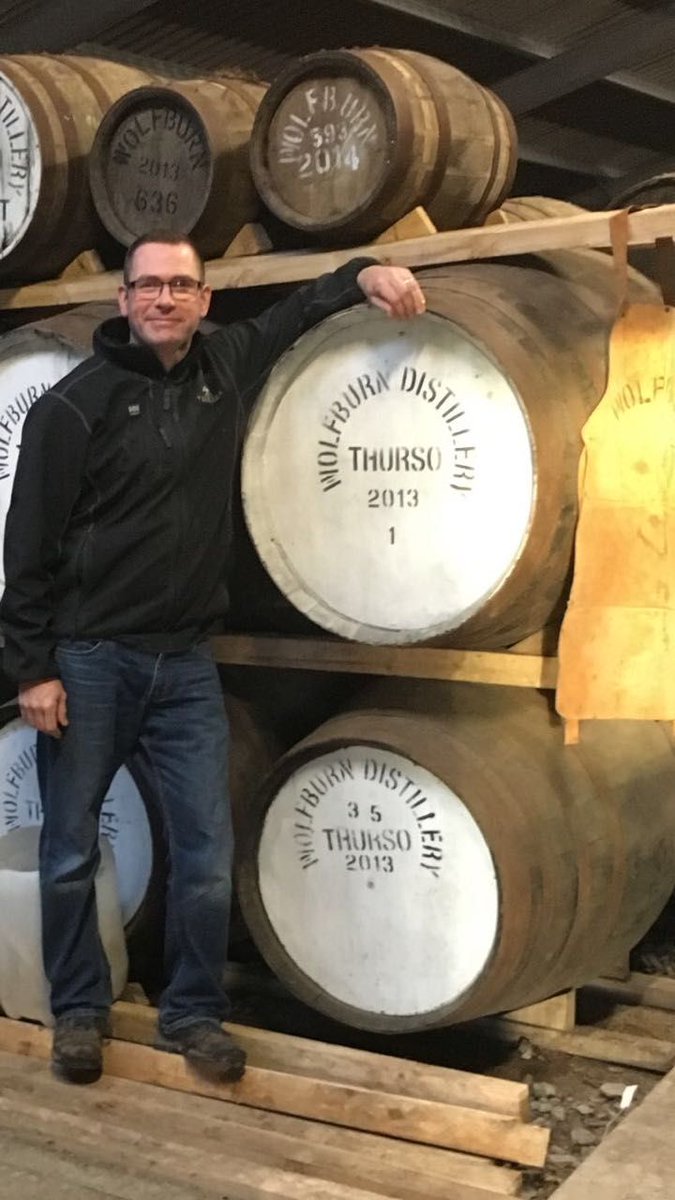 wolfburn_whisky's tweet photo. 4 years ago today, #BurnsNight 2013 our 1st cask was filled – an incredible 4 years! Thanks to our colleagues and friends for your support https://t.co/YWyeipmidf
