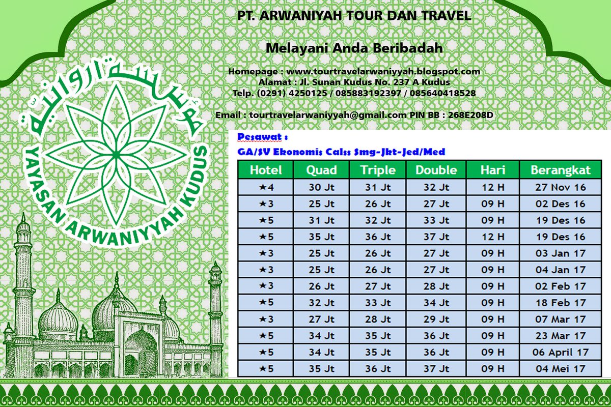 Paket Umroh Arwaniyah Inspirasi Muslim Paket Umroh Arwaniyah Inspirasi Muslim