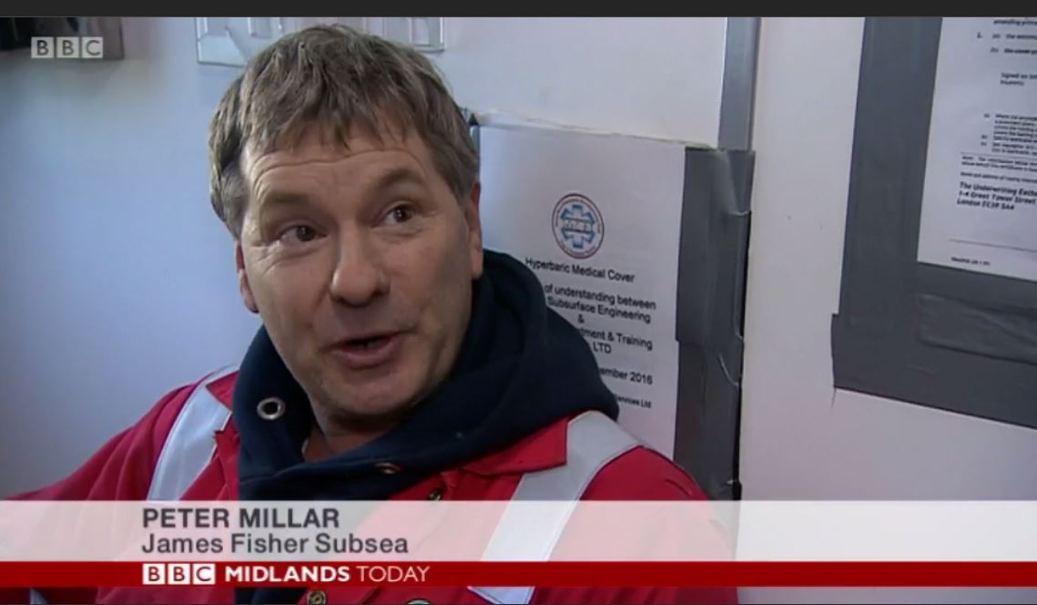 Our divers were on <a href="/bbcmtd/">BBC Midlands</a> yesterday as part of the diving team that's inspecting B'ham canals with <a href="/CanalRiverTrust/">Canal & River Trust</a>. Great feature!