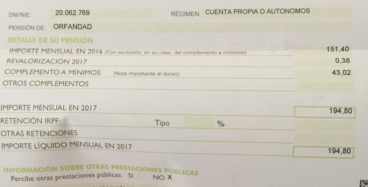 Gracias Rajoy por esos 38 céntimos que me das de más