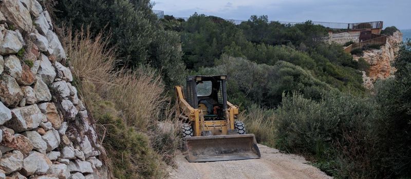 SALOU
Milloren un tram del camí de Ronda a la zona del Mollet del Far
