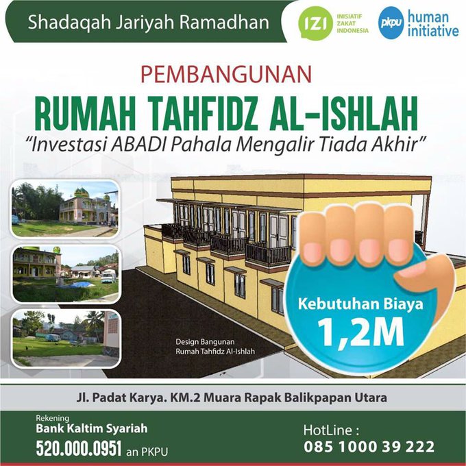 @PKPU_Balikpapan Wujudkan Rumah Tahfidz Al Quran Kerjasama 