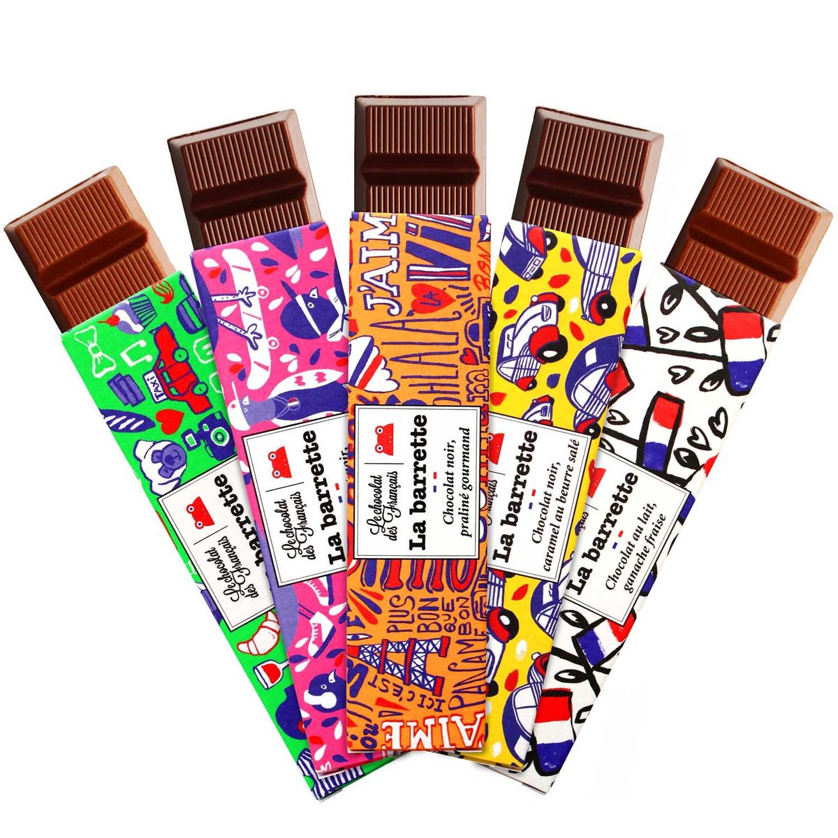 Ma barrette (tout à droite) pour <a href="/lechocofrancais/">chocolatdesfrancais</a> est enfin disponible en ligne sur leur e-shop --> goo.gl/wsQPf5