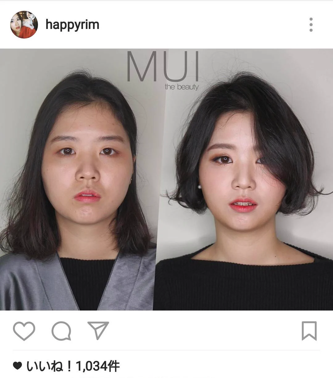 髪型とメイクって大事！自分に合ったものに変えるだけで大変身して美女に！！！