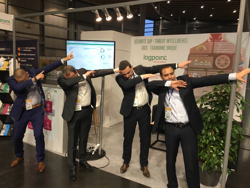 FredericSaulet's tweet photo. LogPoint Stand C7 au Fic2017! #opmd #logpoint #dabfic2017 https://t.co/d3vEiClDhr