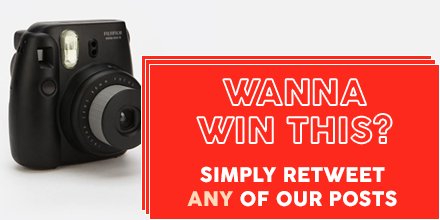 WIN with R1 MILLION Pay Day
📸 Snap snap 📸
We're giving away an Instax!
RT today's tweets to enter
#PAYDAYMILLION
superbalist.com/lp/1millionpay…