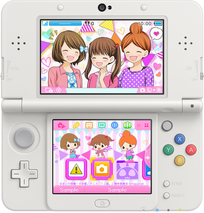 توییتر ハピネットゲームズ Happinet Games در توییتر １２歳 恋するdiary の3dsテーマを2週連続配信 今週は 花日 高尾 結衣 桧山 ボーイズ の3種を配信 各0円 税込 です 3つがセットになった テーマセット 500円 税込 も