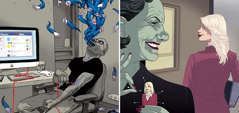 creapills's tweet photo. 14 illustrations percutantes qui illustrent les maux de notre société - https://t.co/dfJ4EqAkzV https://t.co/6bBE7EK39n