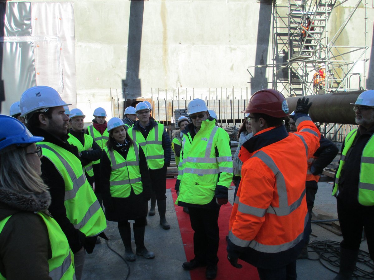 Une délégation québécoise de <a href="/Pole_Longueuil/">Pôle Longueuil</a> rencontre 2 bénéficiaires de la #clausesociale sur le chantier du Métro de <a href="/metropolerennes/">Rennes Ville et Métropole</a>