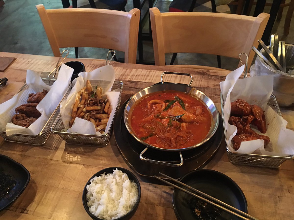 Patpuno's tweet photo. Tried to bok joo today. Probably not gonna have korean - or any food for that matter - any time soon though #impacho https://t.co/3Qcx80UNsO