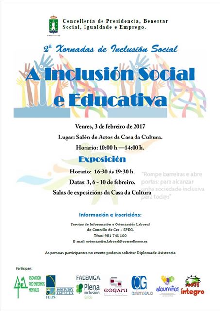 ApemCoruna's tweet photo. #ApemCee #ApemVimianzo convidavos a esta xornada de inclusión na que imos participar o vindeiro venres!! https://t.co/nBhNd8SAH6