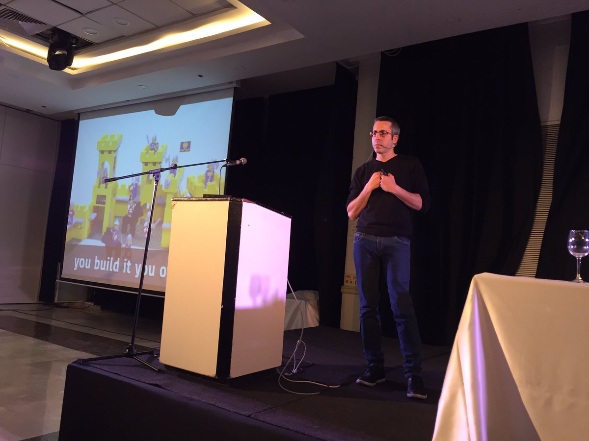 apilconf's tweet photo. @unativ #APIL17 let individuals build it and own the success. Think of your Lego structures as a kid https://t.co/gEl5VTYaQi