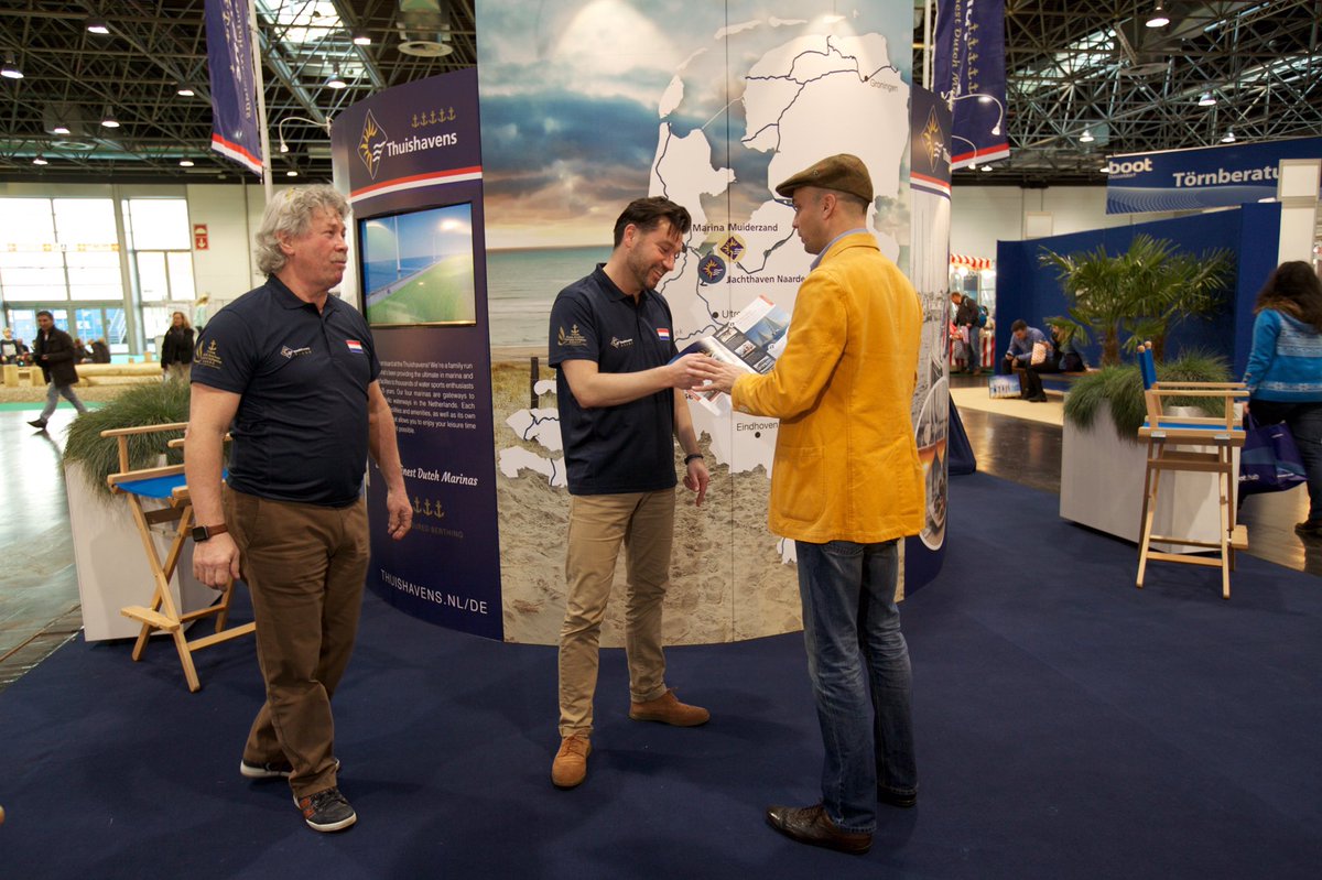 devriesmaarten's tweet image. Deze week zetten we onze #jachthavens op de kaart tijdens @nonstopboot in Halle13 StandD21 #bootduesseldorf #boot2017
