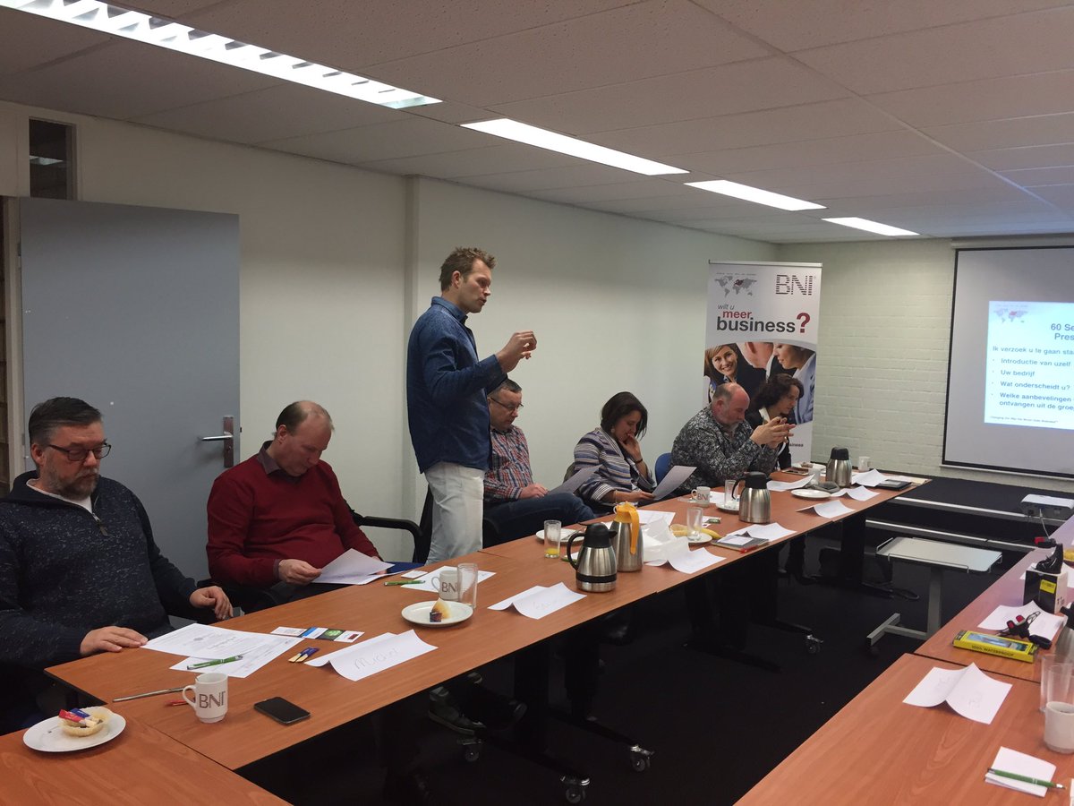 BNI_Dageraad's tweet photo. Wéér volop energie getankt! Iedere woensdag plezier bij #BNI_Dageraad! https://t.co/mzvfHnHtZl