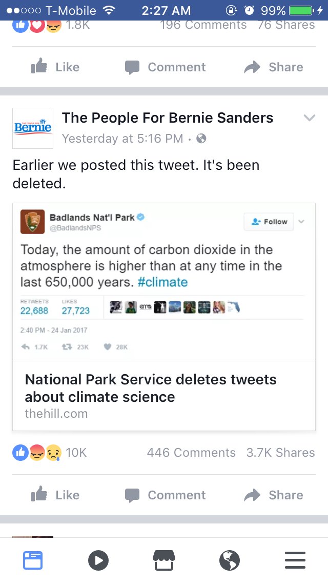 Ms_Chelle80's tweet photo. Keep it going! They deleted it. 
#Climate https://t.co/AQBnQskJaK