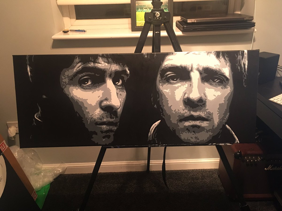 mooney_art's tweet photo. Finished supersonic painting https://t.co/jfj3AbISp7