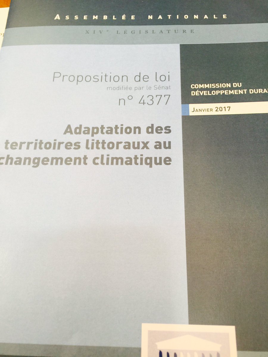 StTRAVERT's tweet photo. Examen de la PPL Adaptation des territoires littoraux. #dentsCreuses #littoral #Manche https://t.co/tvchdYMH1u