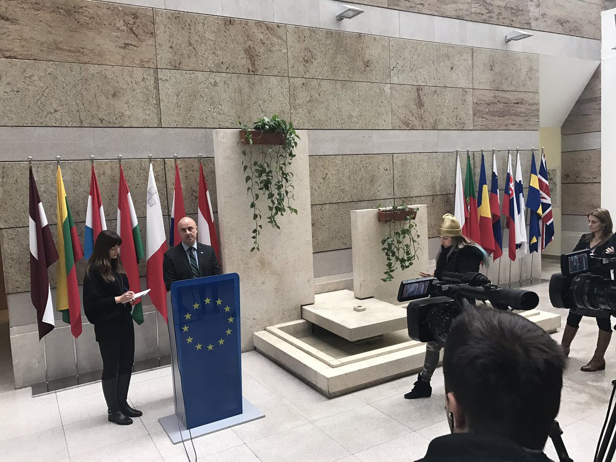 eubih's tweet photo. Deputy Head of Delegation @KhaldounSinno ahead of @TACSO1 conference on Questionnaire: We want to see #CSOs engaged at all policy levels. https://t.co/xSHW3JBFQq