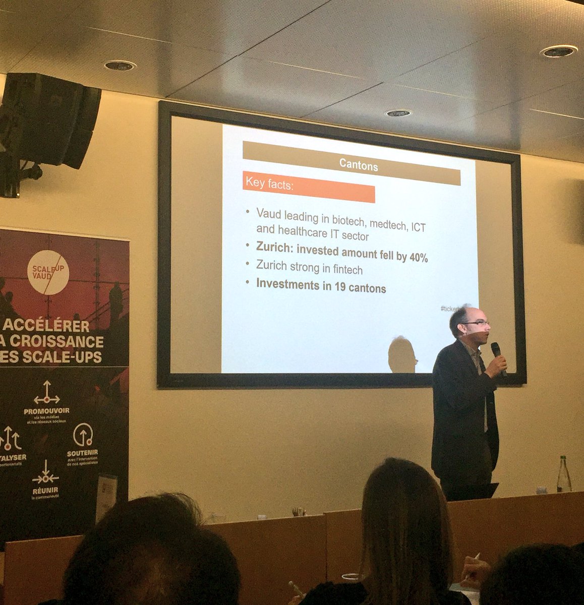 Innovaud's tweet photo. Belle performance de nos entrepreneurs vaudois! Vaud passe 1er en Biotech, Medtech, ICT et Healthcare ICT en 2016 #tickerbrunch #VDtech https://t.co/jIHHCjhitj