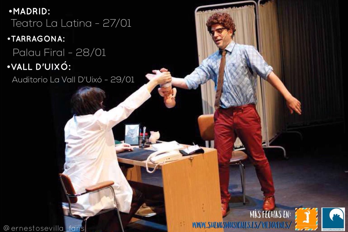 Ernesto Sevilla Fans (@fans_ernesto) on Twitter photo ¡Buen miércoles muchachada!
Esta semana <a href="/viejovenes_/">Viejóvenes</a> en Madrid, Tarragona y Vall D'Uixó !! Aún quedan entradas en <a href="/yalastengo/">yalastengo</a> ✌️🎫 ¡Buen miércoles muchachada!
Esta semana <a href="/viejovenes_/">Viejóvenes</a> en Madrid, Tarragona y Vall D'Uixó !! Aún quedan entradas en <a href="/yalastengo/">yalastengo</a> ✌️🎫