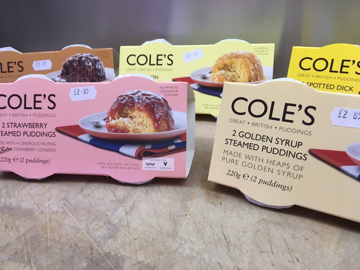 Some great new puddings to join our range <a href="/ColesPuddings/">Cole's Puddings</a> #derbyshireis #local #chesterfield