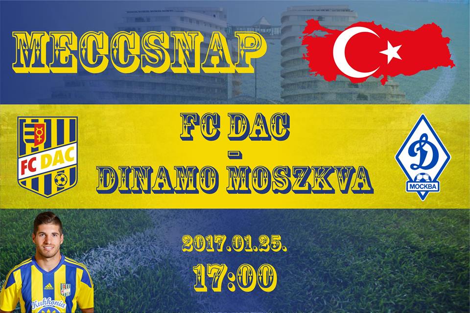 KristopherVida's tweet photo. ⚽️🏃🇷🇺 #Hajrá FC DAC 1904 💛💙💛
Közép-európai idő szerint 15:00-kor 
#Felkészülés #Meccs #Turkey #SzívünkSárgaKék https://t.co/Gs8Q83QFcm