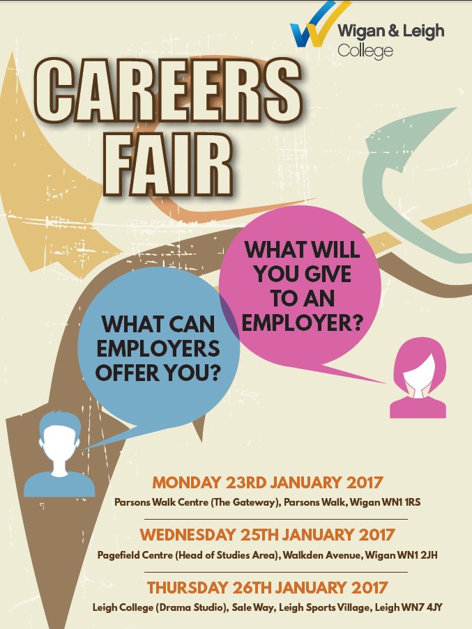 wiganleighcol's tweet image. Don&apos;t forget our Careers Fair at our Centre for Construction &amp;amp; Engineering is taking place this morning #careersfair #currentstudents
