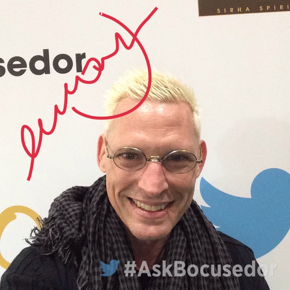 Bocusedor's tweet image. I answer your questions live from #Bocusedor 🍽 Ask me anything with #AskBocusedor !